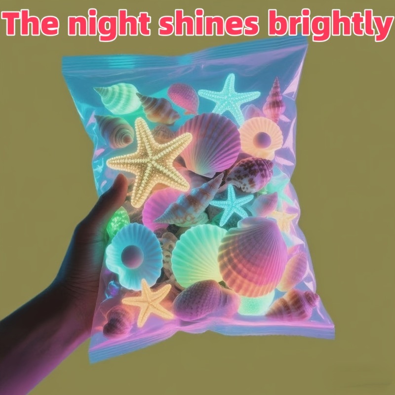 Aquarium Marine Color - 100 Buah Batu Bercahaya Laut, Batu