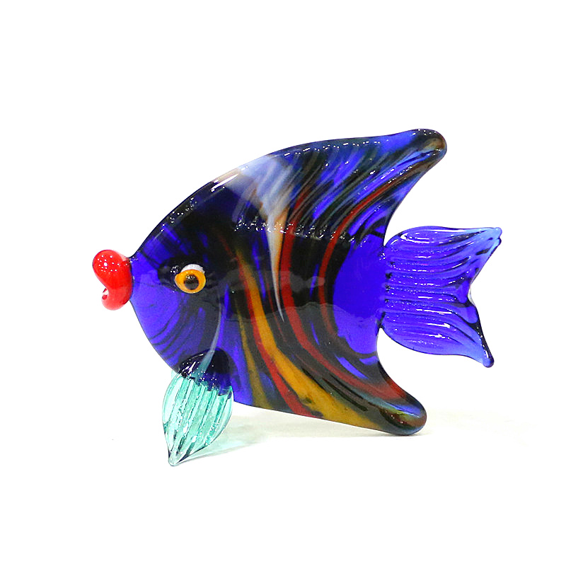 Aquarium Marine Color - Figur Mini Ikan Laut Kaca Murano