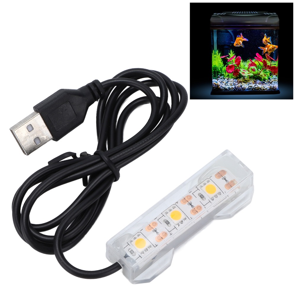Marine Aquarium Nano - Lampu Akuarium Dekoratif USB Lampu Akuarium