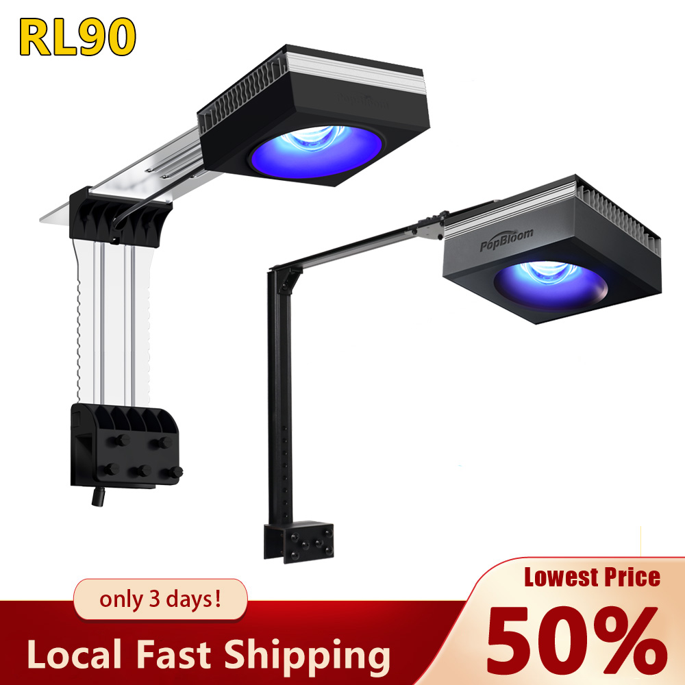 Aquarium Marine Rock - Lampu Akuarium Terumbu Karang PopBloom 2PCS