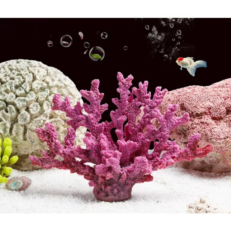 Aquarium Marine Rock - Dekorasi Akuarium Terumbu Karang Resin Buatan,