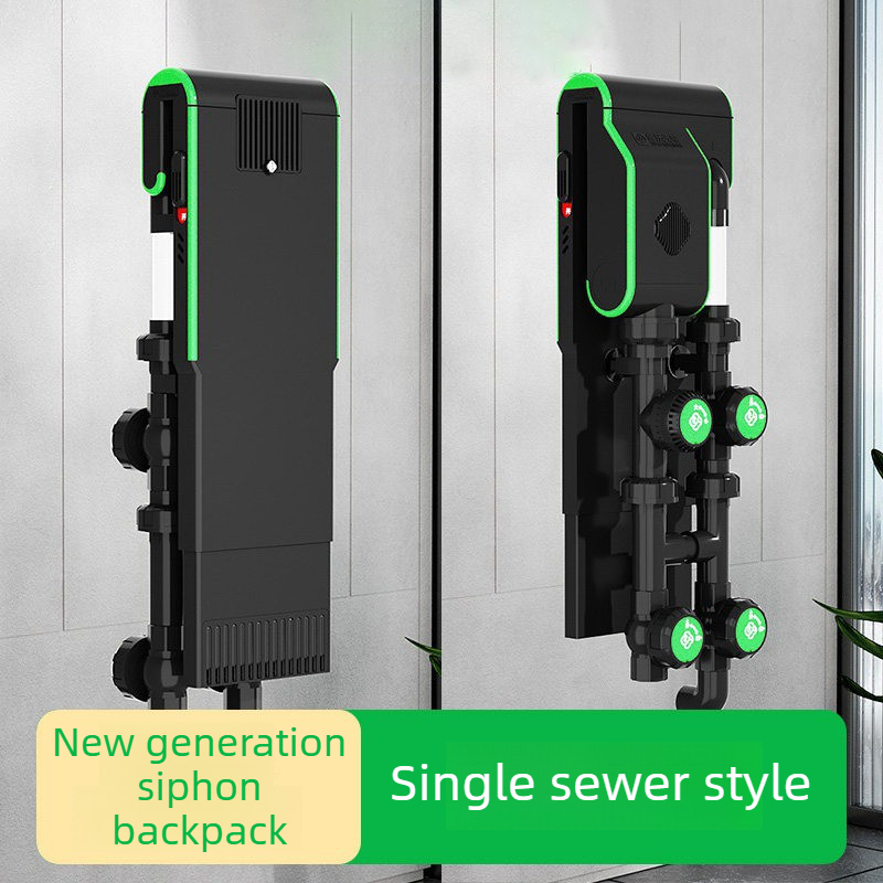 Marine Aquarium Overflow - Filter Siphon Eksternal untuk Akuarium, Filter