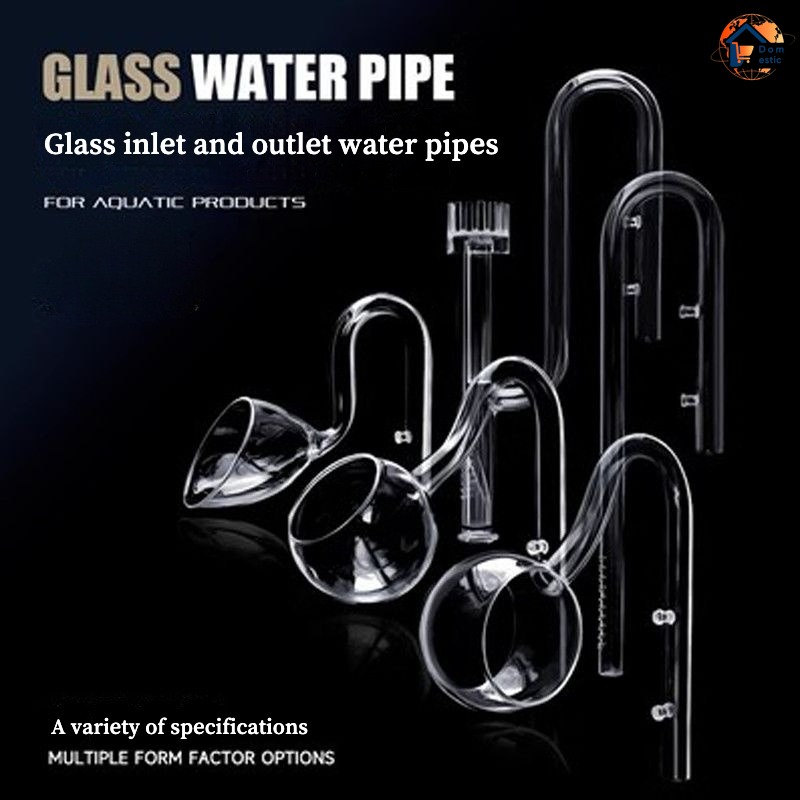 Marine Aquarium Overflow - Pipa Lily Kaca Gaya ADA 13mm