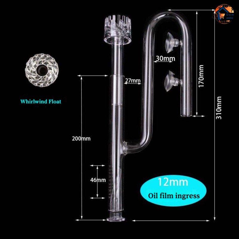 Marine Aquarium Overflow - Aksesoris Filter Pipa Lily untuk Akuarium,