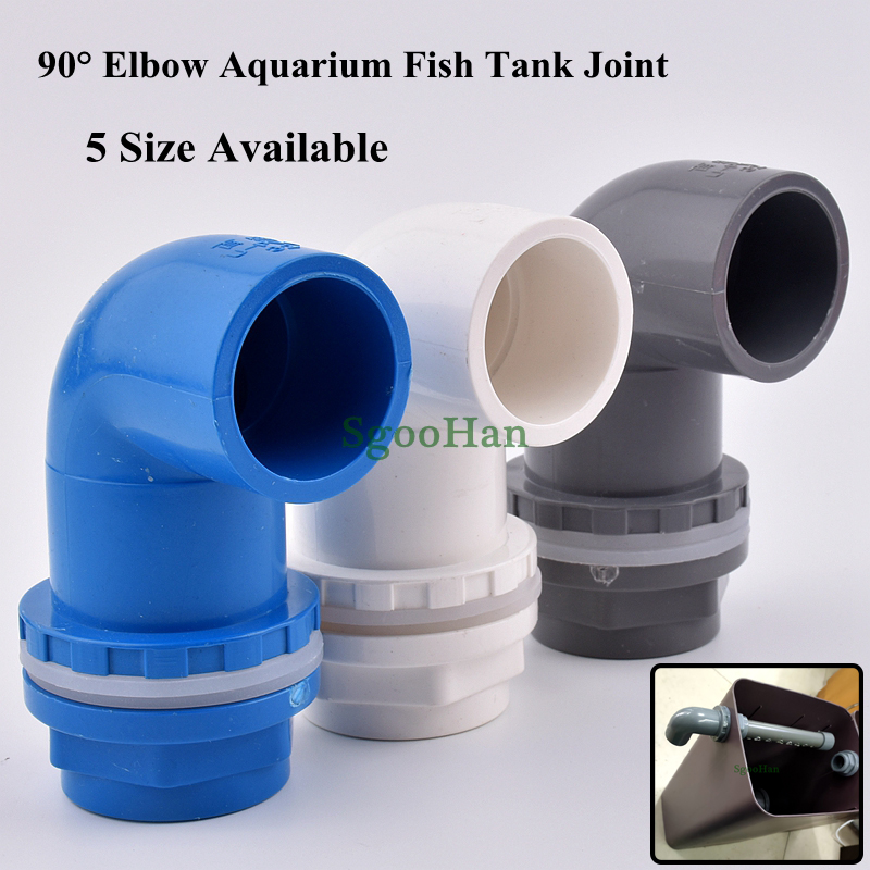 Marine Aquarium Overflow - 1PC 5 Ukuran Tersedia Konektor Pipa