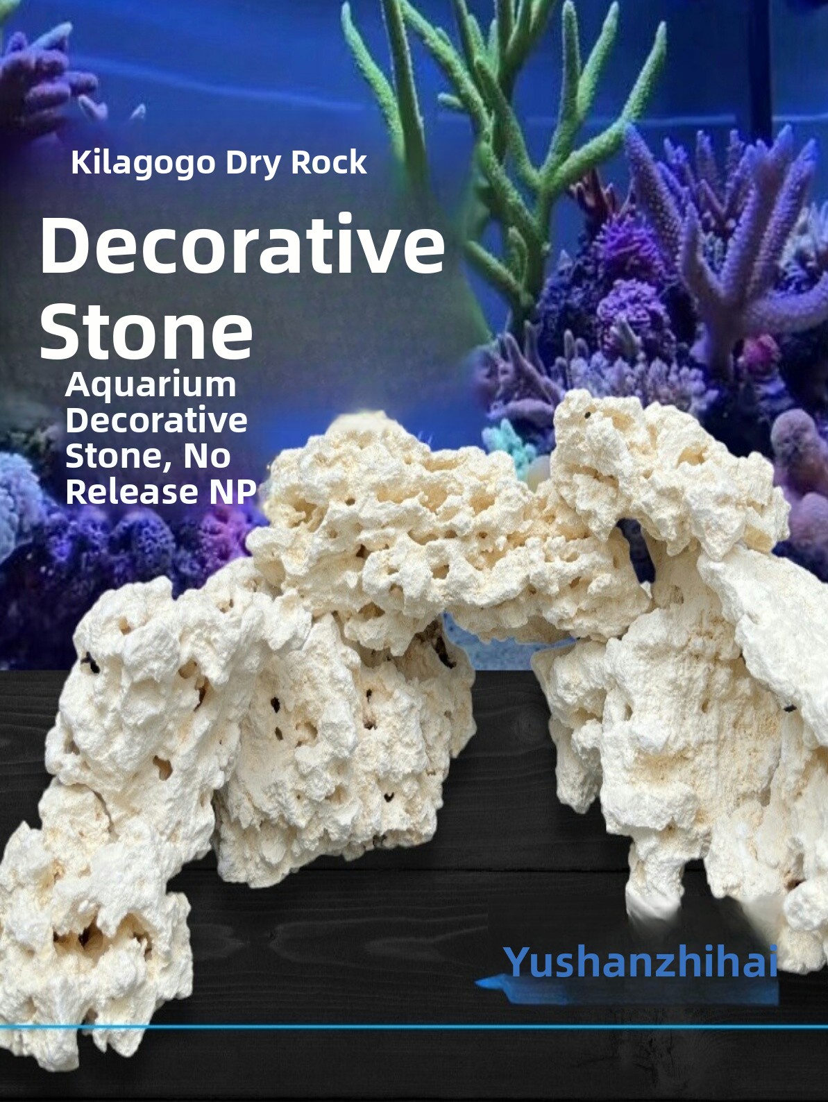 Aquarium Marine Rock - Batu Karang Alami Kilago Dry Rock