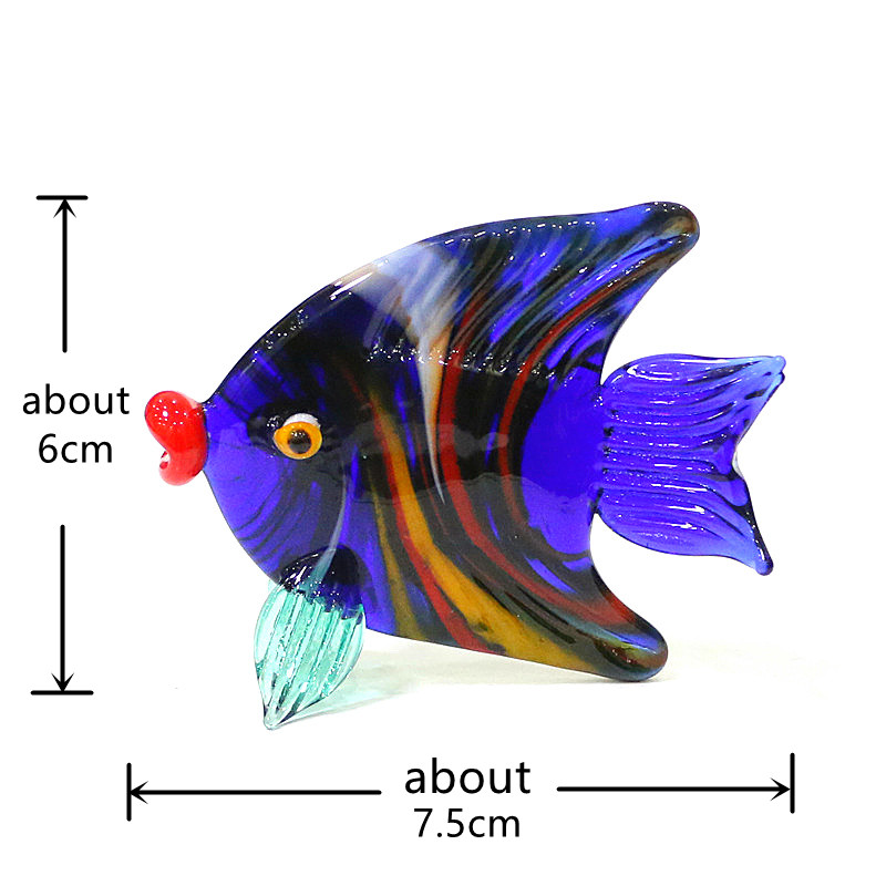 Figur Mini Ikan Laut Kaca Mura - Aquarium Marine Color ulasan dan harga