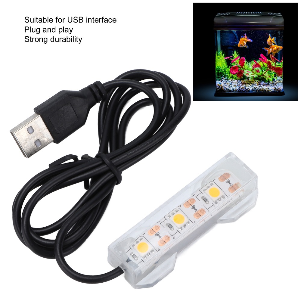 Lampu Akuarium Dekoratif USB L - Marine Aquarium Nano ulasan dan harga