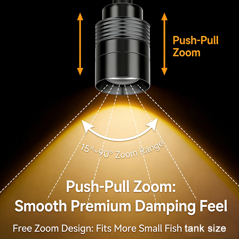 Lampu LED Akuarium 3W Amerika  - Aquarium Marine Light ulasan dan harga