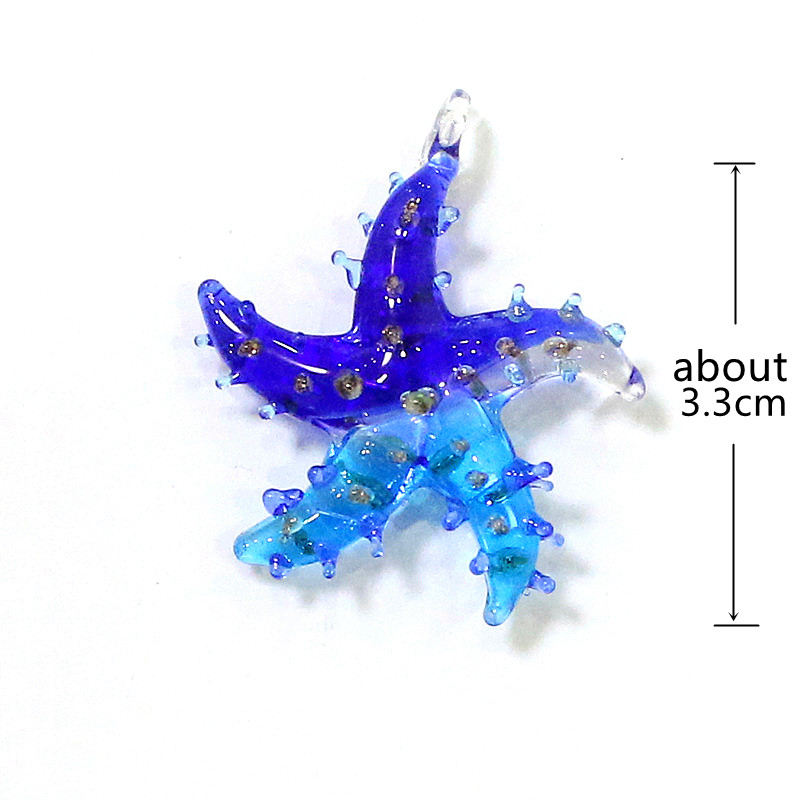 Anting Bintang Laut Kaca Mikro - Aquarium Marine Color ulasan dan harga