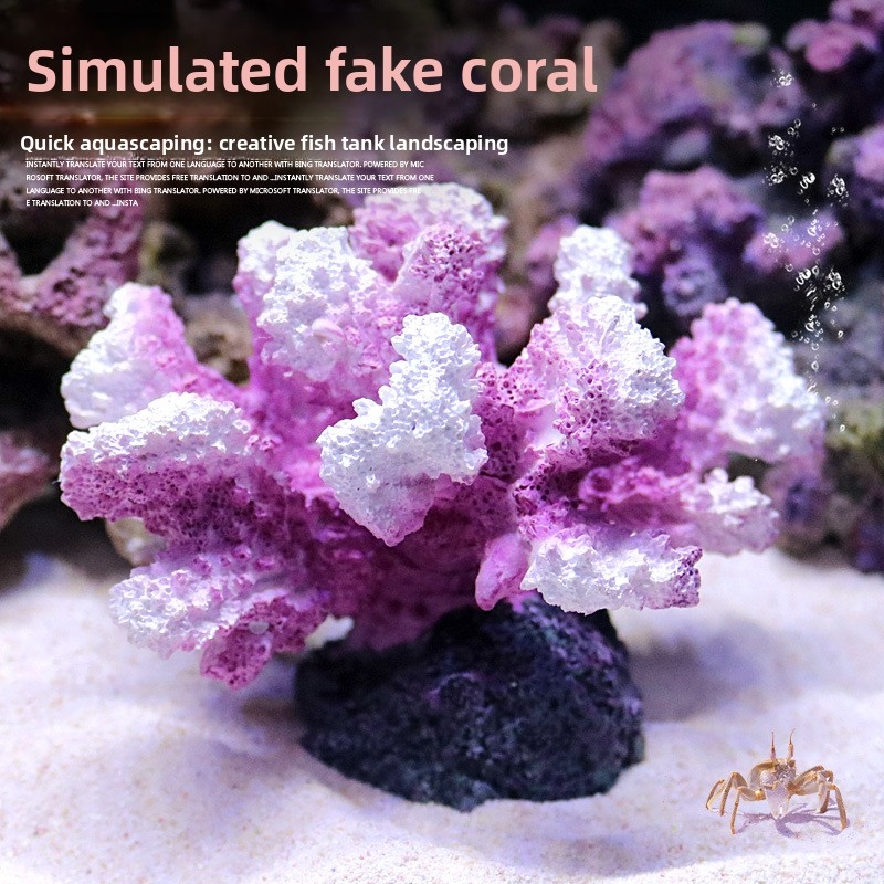 Dekorasi Terumbu Karang Buatan - Aquarium Marine Rock ulasan dan harga