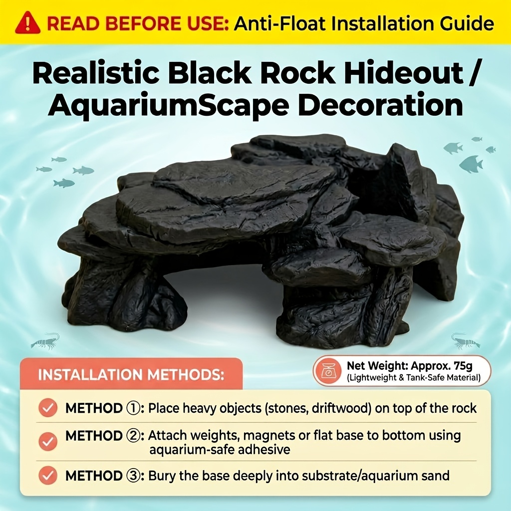 Dekorasi Akuarium Tersembunyi  - Aquarium Marine Rock ulasan dan harga