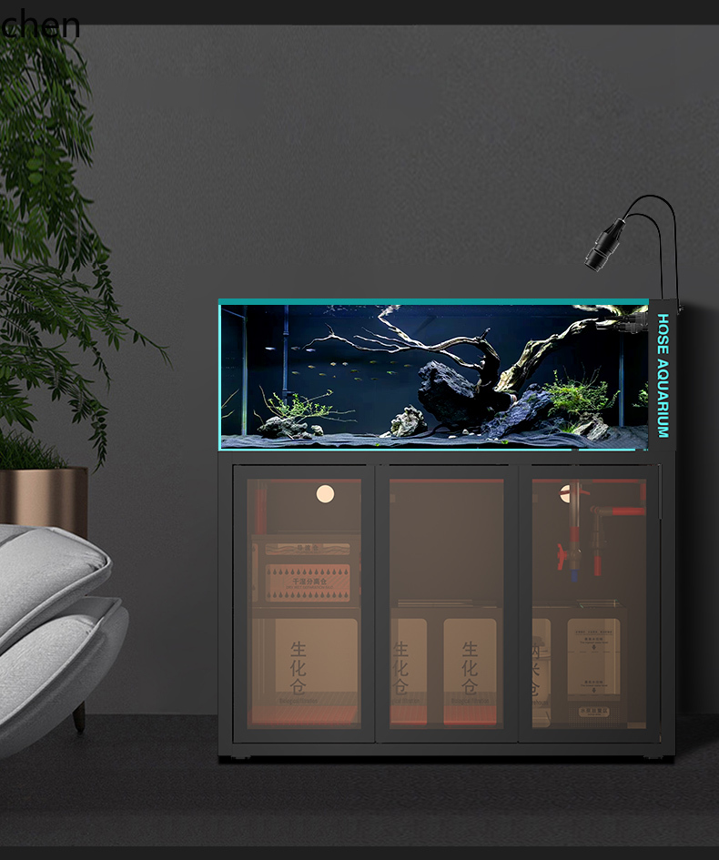 ZML Tangki Ikan Akuarium Filte - Marine Aquarium Overflow ulasan dan harga