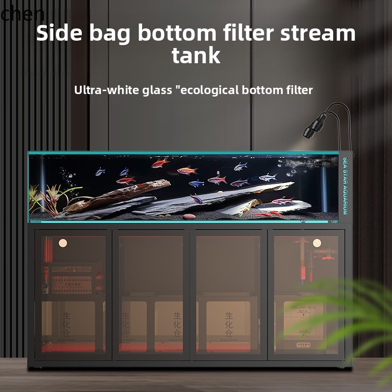 ZML Tangki Ikan Akuarium Filte - Marine Aquarium Overflow ulasan dan harga