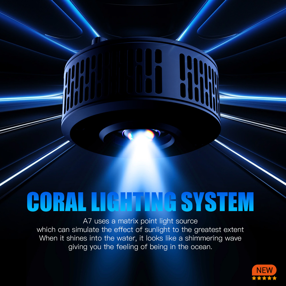 A7 III Kontrol Aplikasi WiFi S - Aquarium Marine Light ulasan dan harga