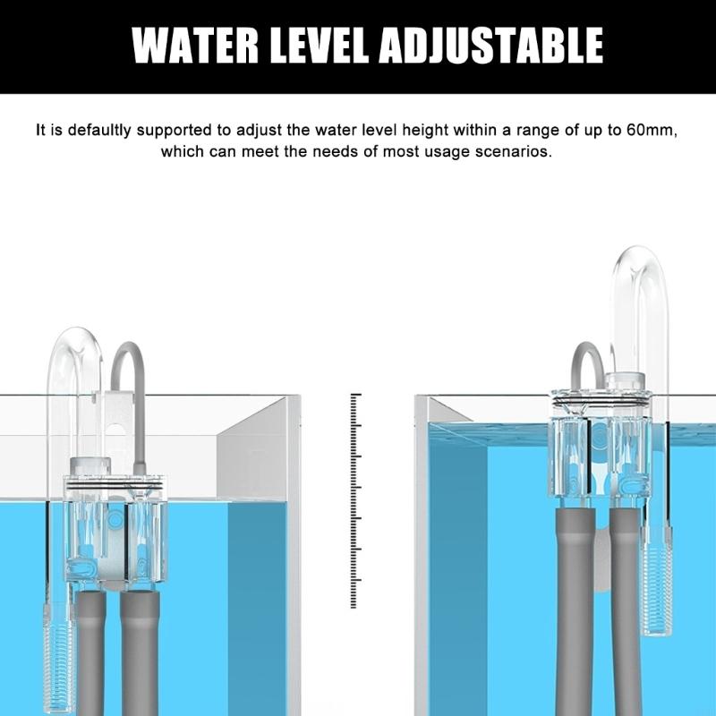 Pengubah Air Akuarium Otomatis - Marine Aquarium Overflow ulasan dan harga