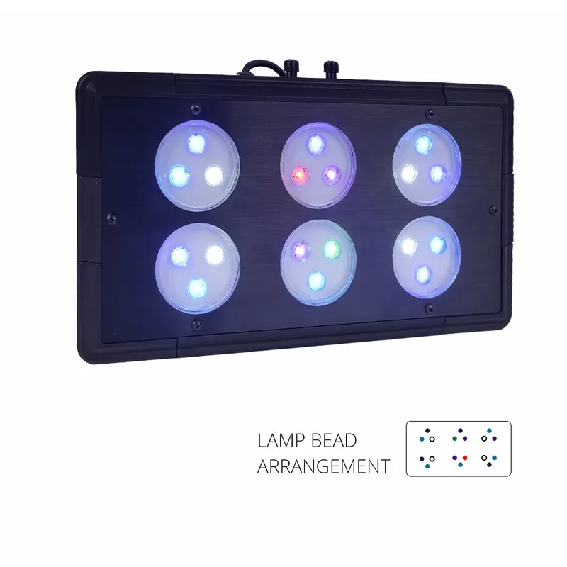 Lampu Akuarium Laut A075 Touch - Marine Aquarium Hours ulasan dan harga