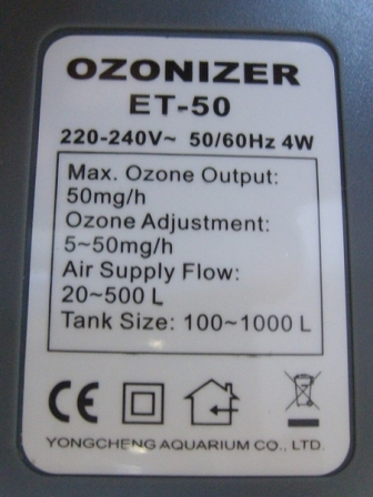 Weipro ET50 ET100 ET200 Ozon O - Marine Aquarium Ozone Generator ulasan dan harga