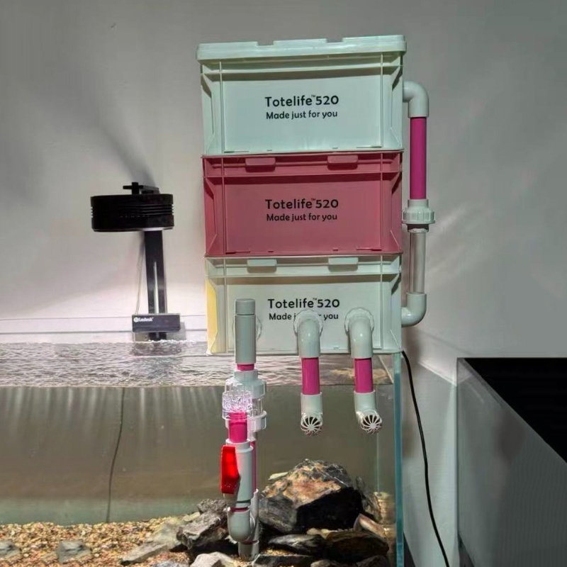 Kotak Filter Akuarium dengan P - Marine Aquarium Overflow ulasan dan harga